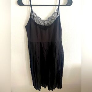 Jenni Kayne Silk Dress Black Size Small